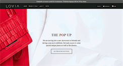 Desktop Screenshot of loviacollection.com